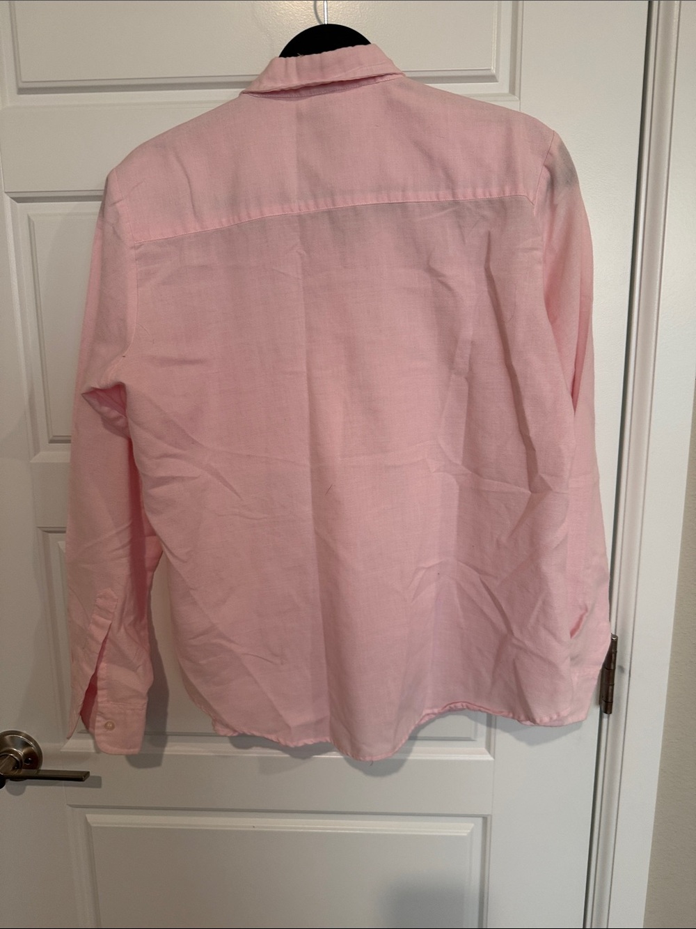 Trend Setter Diva Boutique Light Pink Button-Down Shirt - Picture 4 of 4